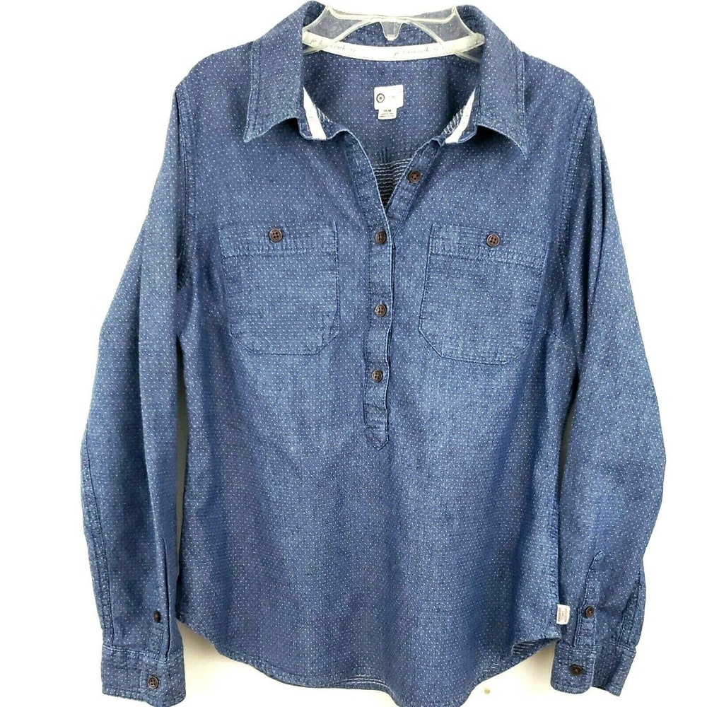 Toms for Target Chambray Shirt Tunic Blouse